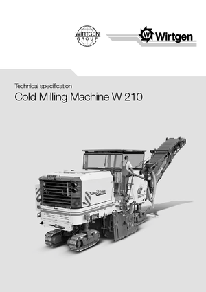 Cold Milling Machines Wirtgen W 210