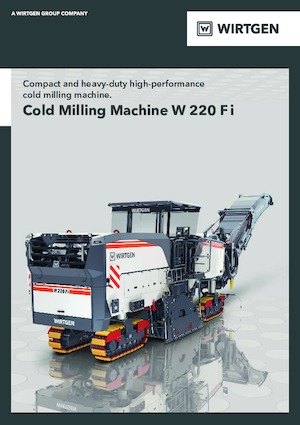 Cold Milling Machines Wirtgen W 220 Fi