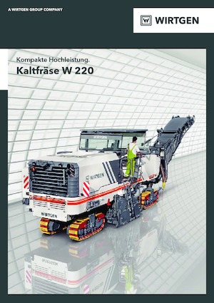 Yol kesiciler Wirtgen W 220