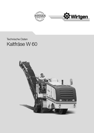 Yol kesiciler Wirtgen W 60