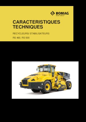 Road Recycling Machines/-Cold Recyclers Bomag RS 500