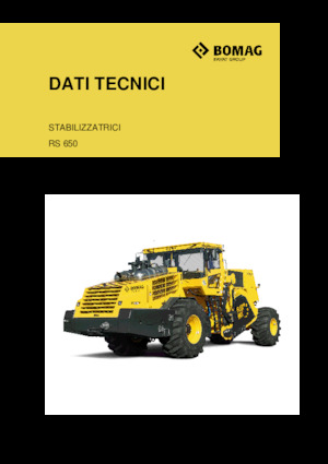 Road Recycling Machines/-Cold Recyclers Bomag RS 650
