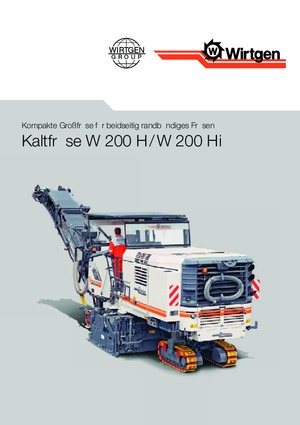 Yol kesiciler Wirtgen W 200 Hi
