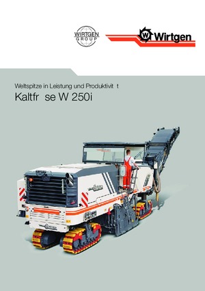 Yol kesiciler Wirtgen W 250 i