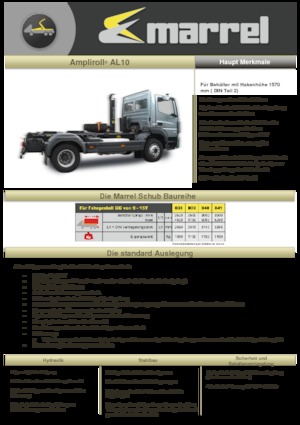 Kenar kapatma dikey takımlar Marrel AL 10 DIN 41 B