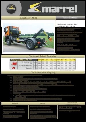 Roll-off Tippers Marrel AL 12 DIN 44 B