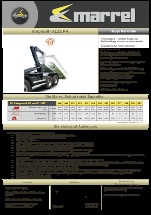 Roll-off Tippers Marrel AL 22 PA S 59