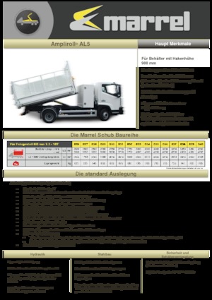 Kenar kapatma dikey takımlar Marrel AL 5 DIN 32 B
