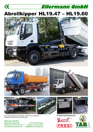 Roll-off Tippers Ellermann HL 19.52