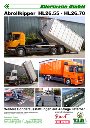 Roll-off Tippers Ellermann HL 26.60