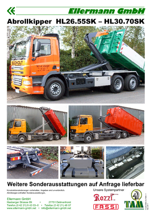 Roll-off Tippers Ellermann HL 26.70 SK