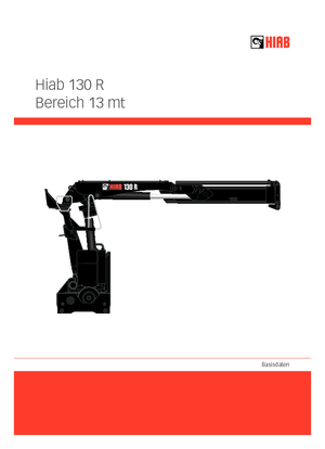 Yükleme vinçleri Hiab R 130 S2