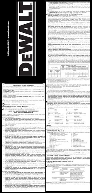 Rotary Hammers DEWALT D25723K