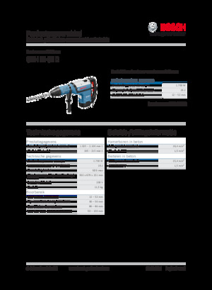 Rotary Hammers Bosch GBH 12-52 D