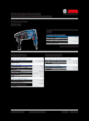 Rotary Hammers Bosch GBH 2-21