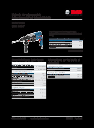Rotary Hammers Bosch GBH 2-28 F