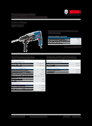 Rotary Hammers Bosch GBH 2-28 F
