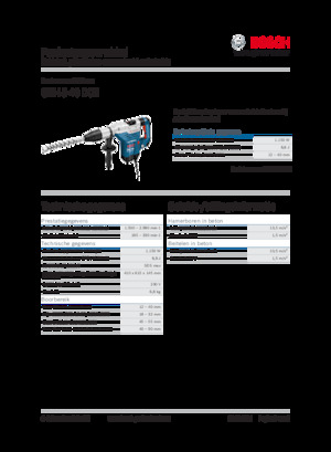Rotary Hammers Bosch GBH 5-40 DCE