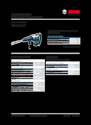 Rotary Hammers Bosch GBH 8-45 DV