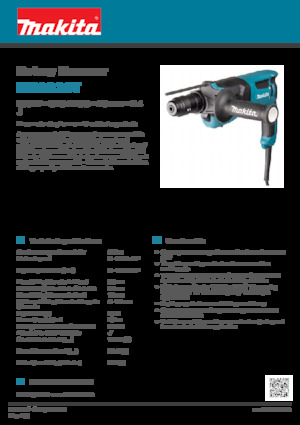Rotary Hammers Makita HR2630T