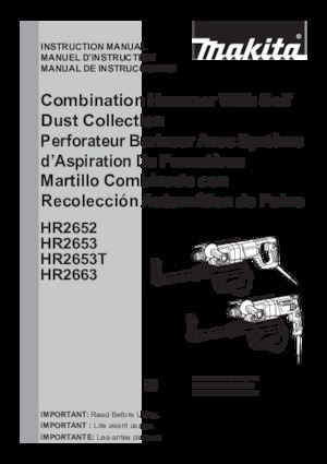 Rotary Hammers Makita HR2653