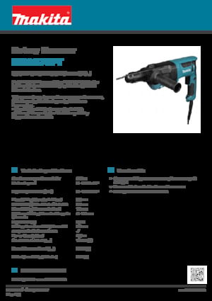 Rotary Hammers Makita HR2670FT