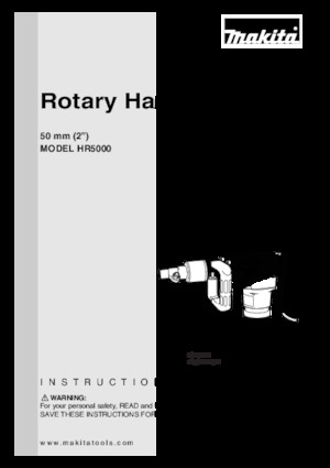 Rotary Hammers Makita HR5000