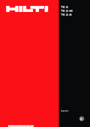 Döner Çekiçler Hilti TE 2