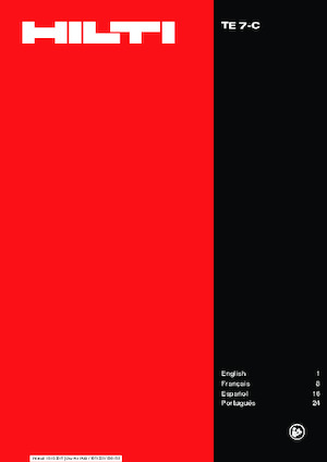 Rotary Hammers Hilti TE 7-C 