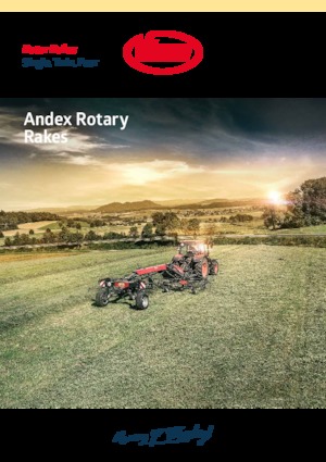 Rotary rakes Vicon Andex 1304 Pro Ele Plus