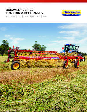Rotary rakes New Holland DuraVee 1428