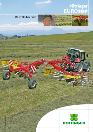 Rotary rakes Pöttinger EuroTop 801 A Multitast