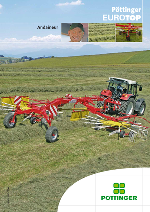 Rotary rakes Pöttinger EuroTop 801 A Multitast
