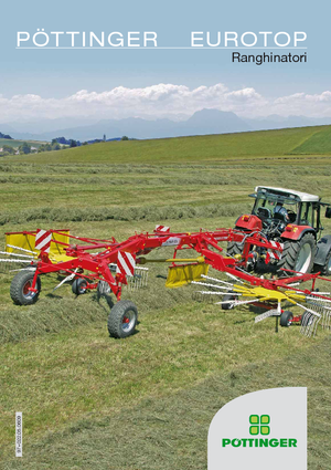 Rotary rakes Pöttinger EuroTop 801 A Multitast