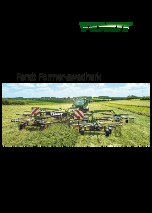 Rotary rakes Fendt Former 671
