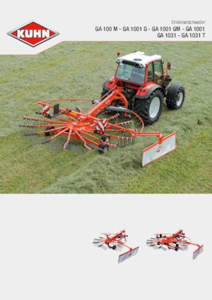 Rotary rakes Kuhn GA 4201