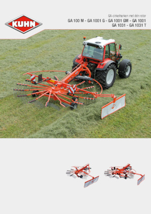 Rotary rakes Kuhn GA 4201