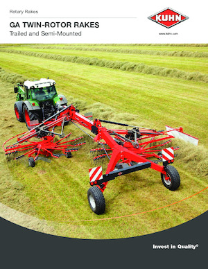 Döner tırmıklar Kuhn GA 8121