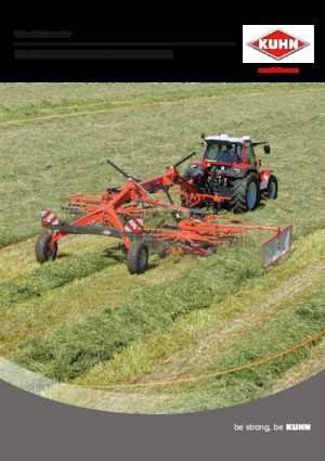 Rotary rakes Kuhn GA 8131