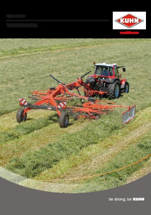 Rotary rakes Kuhn GA 8131