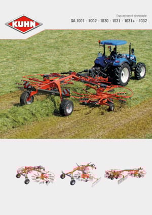 Döner tırmıklar Kuhn GA 8830