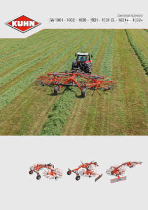 Döner tırmıklar Kuhn GA 8830