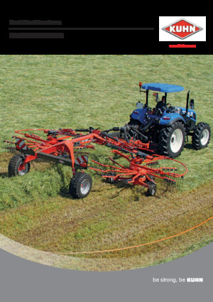 Döner tırmıklar Kuhn GA 8830