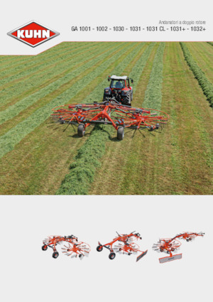 Döner tırmıklar Kuhn GA 8830