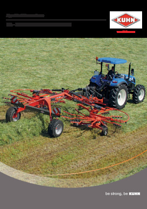 Döner tırmıklar Kuhn GA 8830