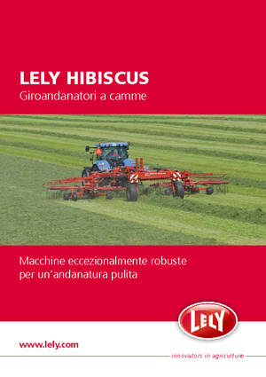 Rotary rakes Lely Hibiscus 455
