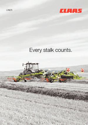 Rotary rakes Claas Liner 3000