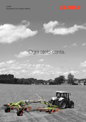 Rotary rakes Claas Liner 750 Twin