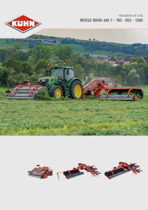 Döner tırmıklar Kuhn Merge Maxx 762