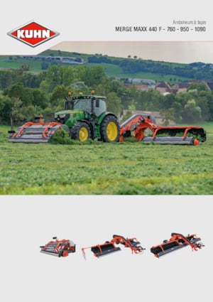 Döner tırmıklar Kuhn Merge Maxx 762